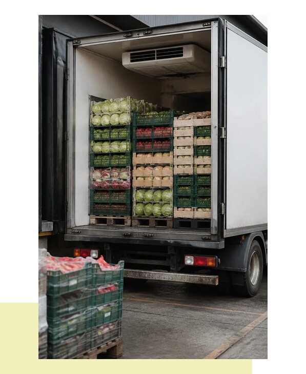 Перевозка плодоовощной продукции оптом напрямую в Когалым