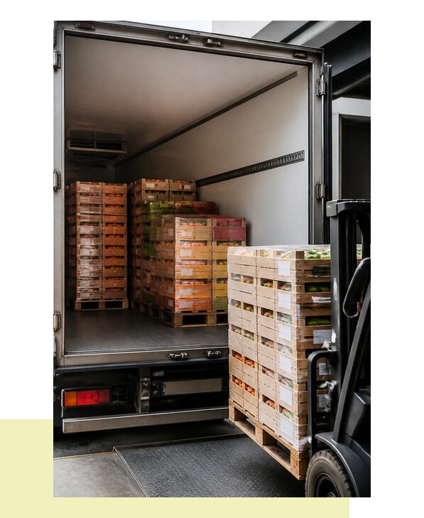 Перевозка сельхозпродукции на паллетах с доставкой в Когалым